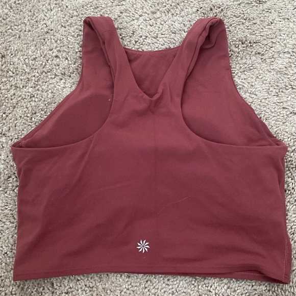 Athleta Small Crop Workout Tank - Picture 3 of 3